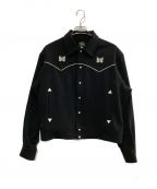 Needlesニードルズ）の古着「PIPING COWBOY JACKET/GL185」｜ブラック