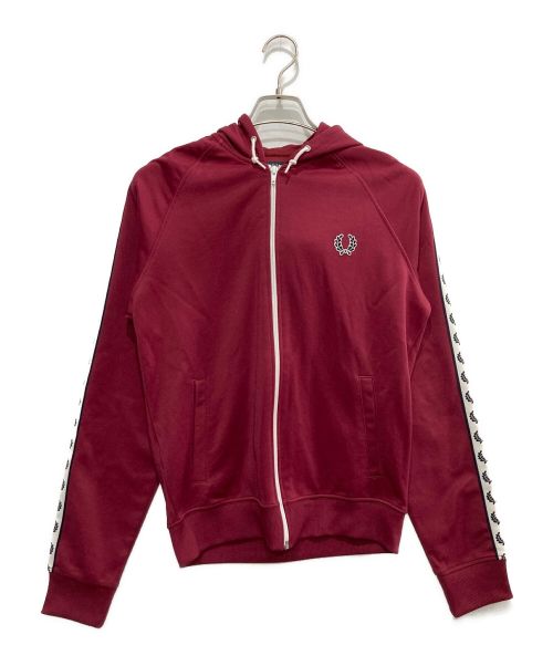 FRED PERRY（フレッドペリー）FRED PERRY (フレッドペリー) ジップパーカー/J9520 ボルドー サイズ:Sの古着・服飾アイテム