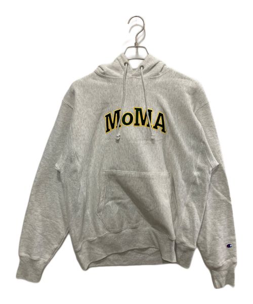 MoMA（モマ）MoMA (モマ) Champion (チャンピオン) REVERSE WEAVE グレー サイズ:Mの古着・服飾アイテム