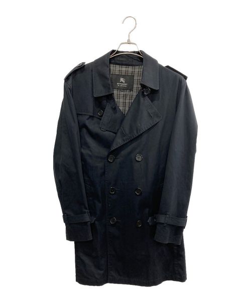 BURBERRY BLACK LABEL（バーバリーブラックレーベル）BURBERRY BLACK LABEL (バーバリーブラックレーベル) トレンチコート ブラック サイズ:LLの古着・服飾アイテム