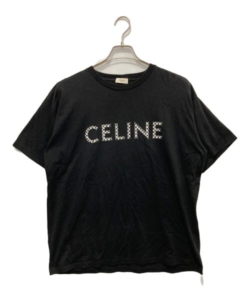 CELINE（セリーヌ）CELINE (セリーヌ) スタッズ付ルーズTシャツ/2X800501F ブラック サイズ:Mの古着・服飾アイテム