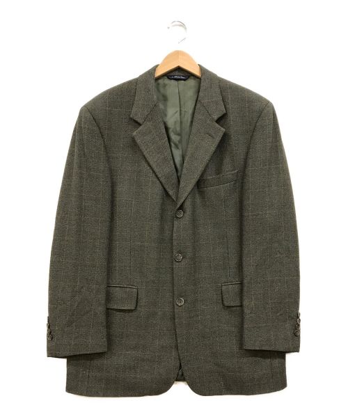 BROOKS BROTHERS（ブルックスブラザーズ）BROOKS BROTHERS (ブルックスブラザーズ) チェック3Bジャケット カーキ サイズ:40の古着・服飾アイテム