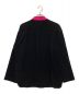 HOMELESS TAILOR (ホームレステイラー) VelourKnitShirt/HTK-22-AW-SP-002 ブラック×ピンク サイズ:FREE：12000円