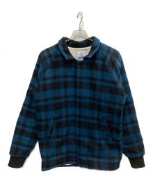 WOOLRICH×holubar（ウールリッチ×ホルバー）の古着「バッファローチェックジャケット」｜ブルー