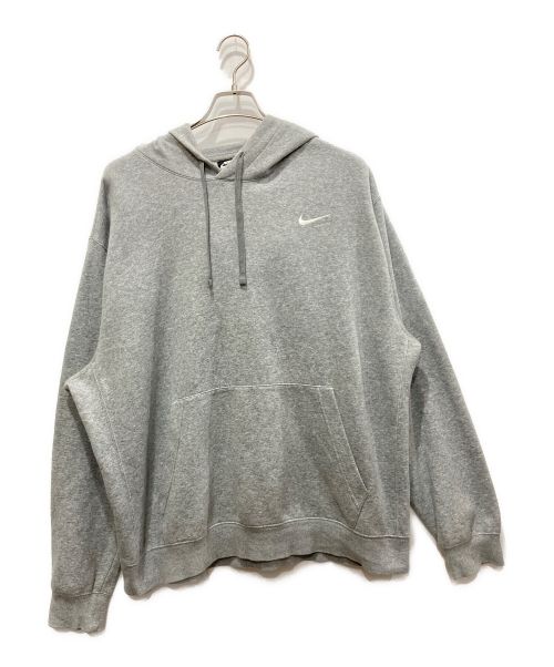 NIKE（ナイキ）NIKE (ナイキ) CLUB FLEECE PULLOVER HOODIE グレー サイズ:XLの古着・服飾アイテム