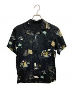 Porter Classicポータークラシック）の古着「FILM NOIR ALOHA SHIRT」｜ブラック