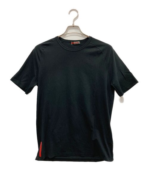 PRADA SPORTS（プラダスポーツ）PRADA SPORTS (プラダスポーツ) クルーネックTシャツ ブラック サイズ:Lの古着・服飾アイテム