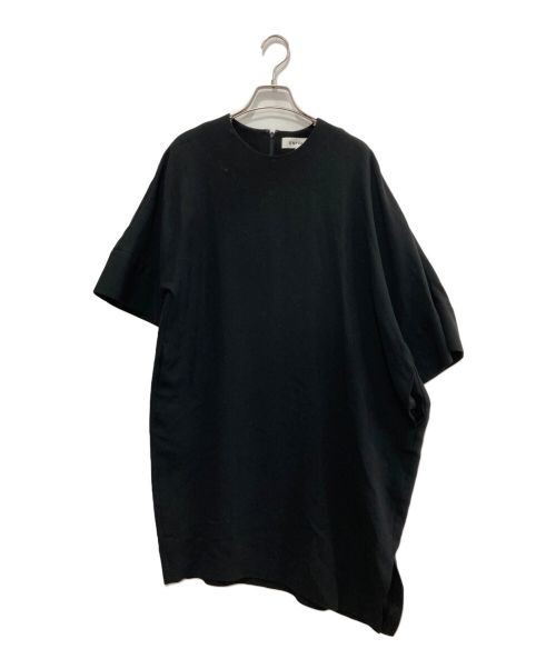 ENFOLD（エンフォルド）ENFOLD (エンフォルド) レイヤードワンピース ブラック サイズ:36の古着・服飾アイテム
