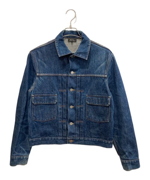 A.P.C.（アーペーセー）A.P.C. (アーペーセー) セルビッチデニムジャケット ブルー サイズ:Sの古着・服飾アイテム