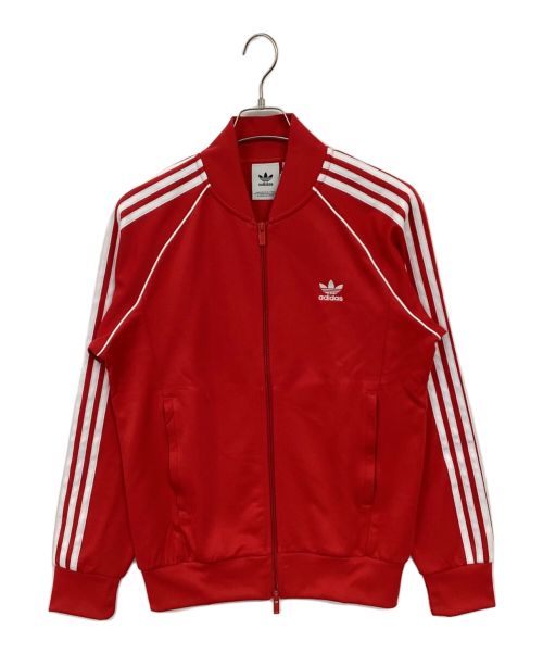 adidas（アディダス）adidas (アディダス) Adicolor Classics SST トラックジャケット レッド サイズ:XLの古着・服飾アイテム