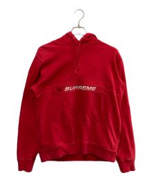 SUPREME（シュプリーム）の古着「Zip Pouch Hooded Sweatshirt」｜レッド