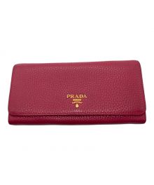 PRADA（プラダ）の古着「長財布」｜ピンク