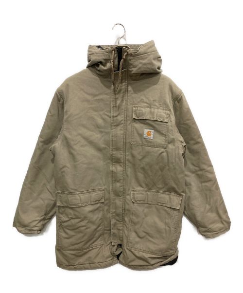 CarHartt（カーハート）CarHartt (カーハート) フーデッドダック地コート グレー サイズ:XLの古着・服飾アイテム