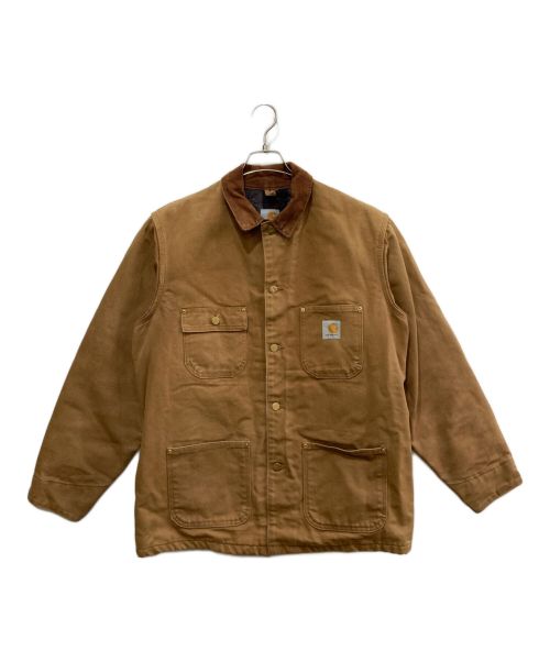 CarHartt（カーハート）CarHartt (カーハート) 裏ブランケットダック地チョアコート/USA製 ブラウン サイズ:下記参照の古着・服飾アイテム