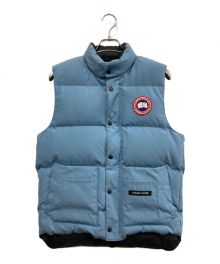 CANADA GOOSE（カナダグース）の古着「ダウンベスト」｜ブルー