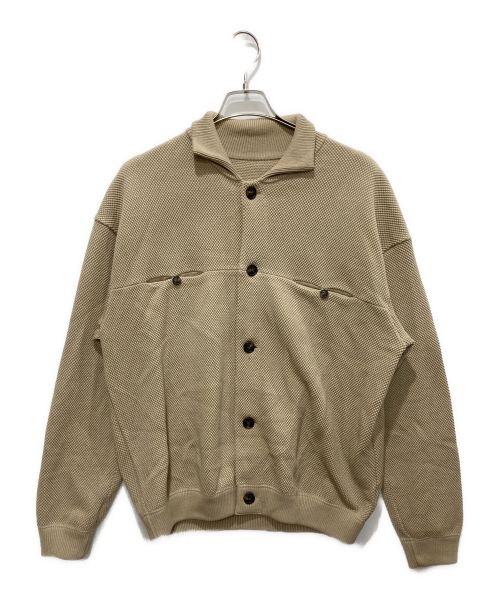 crepuscule（クレプスキュール）crepuscule (クレプスキュール) MOSS STITCH BLOUSON ベージュ サイズ:1の古着・服飾アイテム