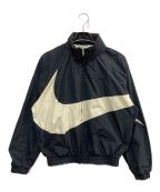 NIKEナイキ）の古着「SWOOSH WOVEN JACKET」｜ブラック