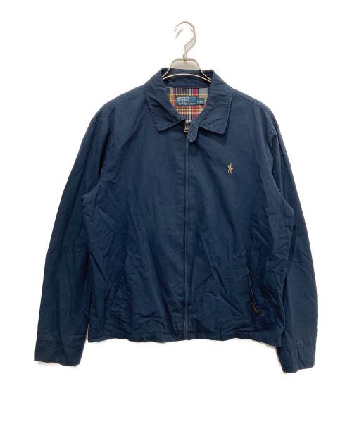 POLO RALPH LAUREN（ポロ・ラルフローレン）POLO RALPH LAUREN (ポロ・ラルフローレン) スイングトップ ネイビー サイズ:Lの古着・服飾アイテム