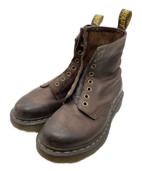 Dr.Martens（ドクターマーチン）Dr.Martens (ドクターマーチン) 8ホールブーツ ブラウン サイズ:23cmの古着・服飾アイテム