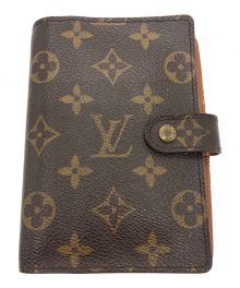 LOUIS VUITTON（ルイ ヴィトン）の古着「アジェンダPM/手帳カバー」｜ブラウン