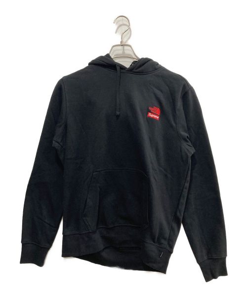 THE NORTH FACE（ザ ノース フェイス）THE NORTH FACE (ザ ノース フェイス) SUPREME (シュプリーム) Statue of Liberty Hooded Sweatshirt/スタチューオブリバティーフーデッドスウェットシャツ ブラック サイズ:Sの古着・服飾アイテム