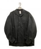 Name.ネーム）の古着「MHAIR WOOL OVERSIZED SHIRT」｜グレー