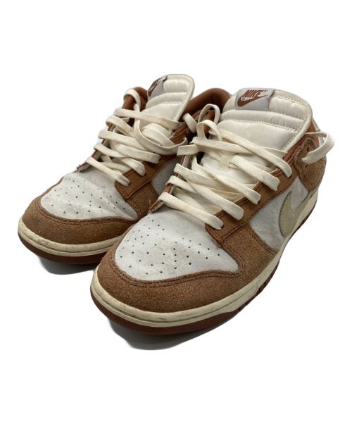 NIKE（ナイキ）NIKE (ナイキ) DUNK LOW RETRO PRM ホワイト×ブラウン サイズ:28.5の古着・服飾アイテム