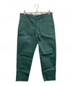 Saturdays NYC×Dickiesサタデーズ ニューヨーク×ディッキーズ）の古着「Murphy Crop Pant」｜グリーン