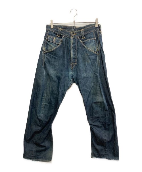 LEVI'S ENGINEERED（リーバイスエンジニアード）LEVI'S ENGINEERED (リーバイスエンジニアード) 立体裁断デニムパンツ ネイビー サイズ:76ｃｍ（W30）の古着・服飾アイテム