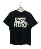 SUPREMEシュプリーム）の古着「22SS ANTIHERO Dog Tee」｜ブラック