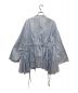 YuumiARIA (ユウミアリア) STRIPE KIMONO SHIRTS JACKET ブルー サイズ:F：10000円