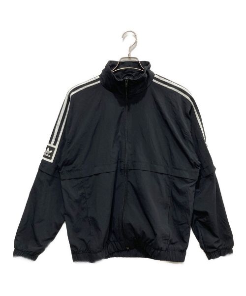 adidas（アディダス）adidas (アディダス) ナイロンジャケット ブラック サイズ:Lの古着・服飾アイテム