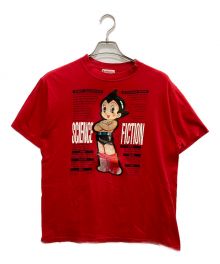 Mighty Atom（マイティーアトム）の古着「90s ホログラムプリントTシャツ」｜レッド