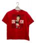 Mighty Atom（マイティーアトム）の古着「90s ホログラムプリントTシャツ」｜レッド