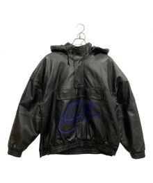 SUPREME×NIKE（シュプリーム×ナイキ）の古着「Leather Anorak」｜ブラック