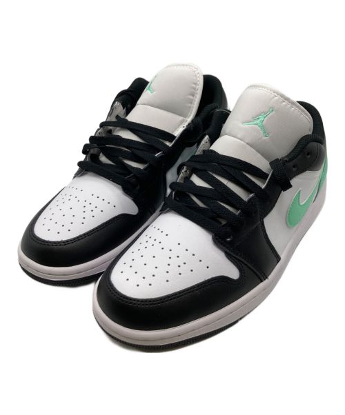 NIKE（ナイキ）NIKE (ナイキ) Air Jordan 1 Low ホワイト×グリーン サイズ:27 未使用品の古着・服飾アイテム