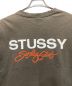 中古・古着 stussy (ステューシー) プリントTシャツ オリーブ サイズ:L：5000円