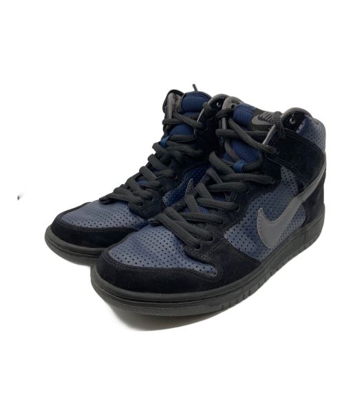 NIKE（ナイキ）NIKE (ナイキ) SB Dunk High Gino Lannucci ブラック×ネイビー サイズ:25.5cmの古着・服飾アイテム