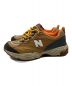 NEW BALANCE (ニューバランス) ML801 NEC ブラウン×オレンジ サイズ:29cm：6000円