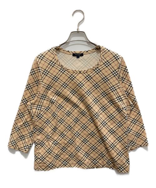 BURBERRY LONDON（バーバリーロンドン）BURBERRY LONDON (バーバリーロンドン) カットソー ベージュ サイズ:5の古着・服飾アイテム