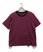 Needlesニードルズ）の古着「Papillion Emb. Tee」｜ピンク