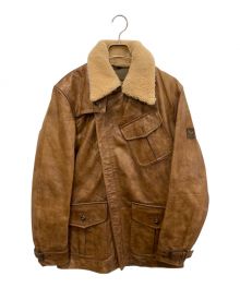 BELSTAFF（ベルスタッフ）の古着「レザージャケット」｜ブラウン