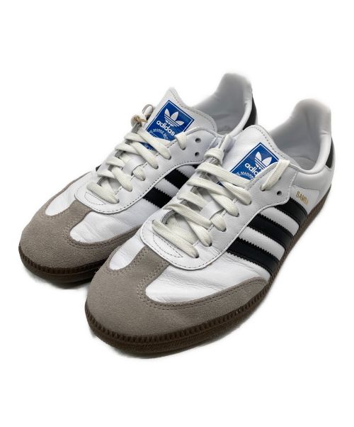 adidas（アディダス）adidas (アディダス) Samba OG Cloud White ホワイト×ブラウン サイズ:27.5の古着・服飾アイテム