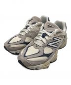 NEW BALANCEニューバランス）の古着「9060ローカットスニーカー」｜グレー×アイボリー