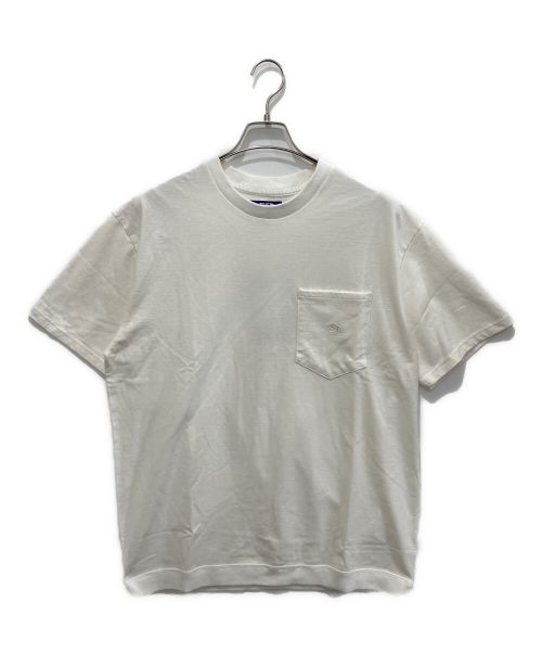 THE NORTHFACE PURPLELABEL（ザ・ノースフェイス パープルレーベル）THE NORTHFACE PURPLELABEL (ザ・ノースフェイス パープルレーベル) High Bulky Pocket Tee ホワイト サイズ:M 未使用品の古着・服飾アイテム