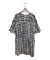 fog linen work (フォグリネンワーク) リネンチェックワンピース ベージュ×ブルー サイズ:不明：5000円