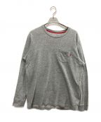 SUPREMEシュプリーム）の古着「L/S Pocket Tee」｜グレー