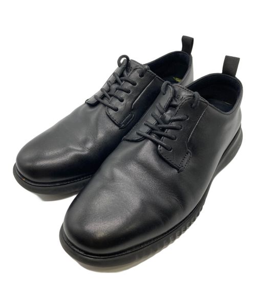 COLE HAAN（コールハーン）COLE HAAN (コールハーン) ゼログランド プレーントゥ ブラック サイズ:8 1/2の古着・服飾アイテム