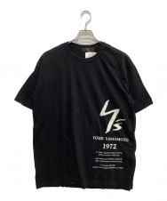 Y's (ワイズ) プリントTシャツ ブラック サイズ:4