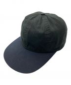 kijima takayuki×1LDKキジマタカユキ×ワンエルディーケー）の古着「6PANEL TWO TONE CAP」｜ブラック×ネイビー